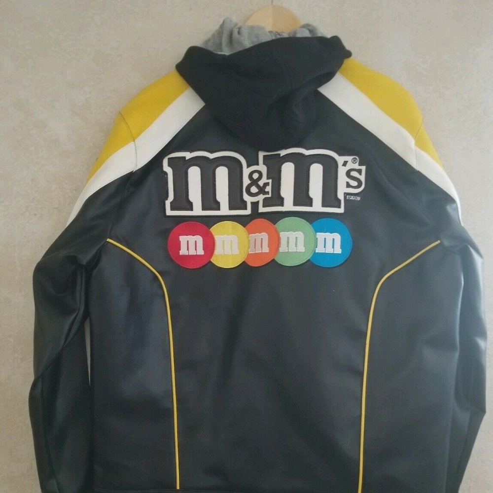 Extremely Rare Kyle Busch Leather M&M Jacket XXL